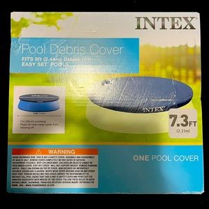 Intex 8-Foot Round Easy Set Pool Cover